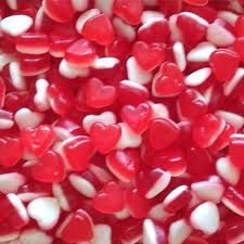 Petit Coeur Fraise Lisse 100G