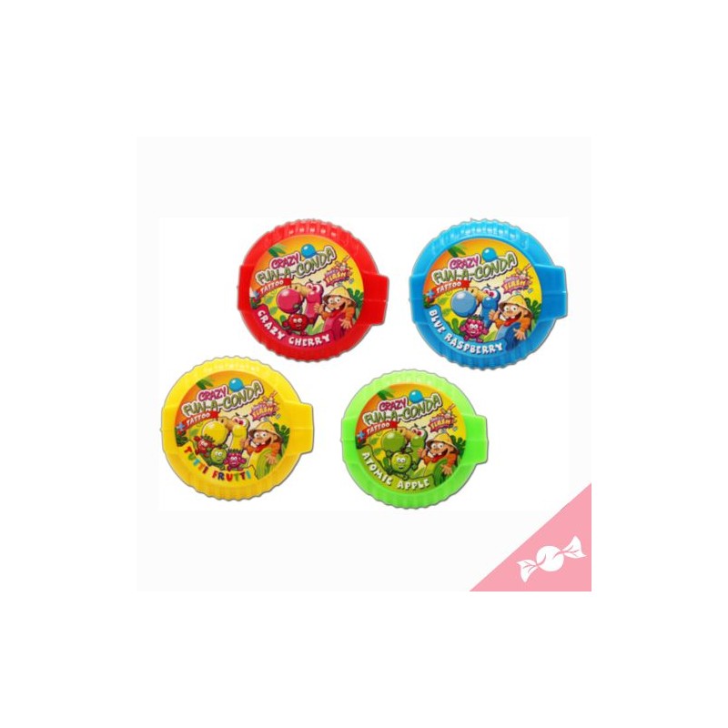 Rollers Bubble Gum (à l'unité)