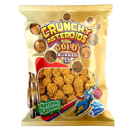 Mûres perlés crunchy astéroïd gold 100G