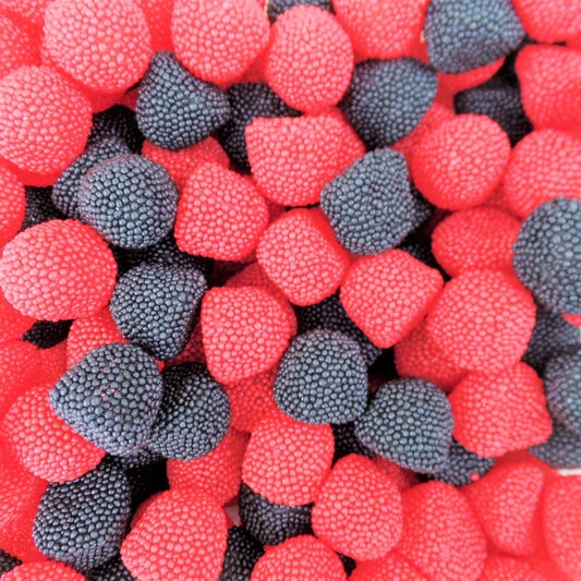 Mûres Perlées Rouges et Noires 100G