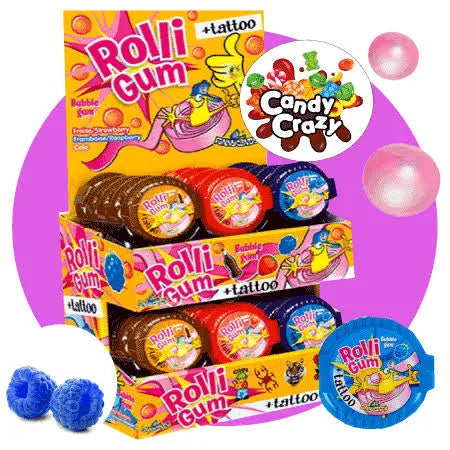 Rollers Bubble Gum (à l'unité)