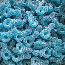 Tétine Bleue à la Framboise 100G